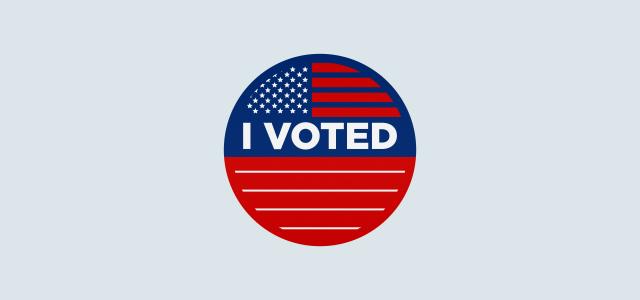 I voted in the US elections by visuals courtesy of Unsplash.